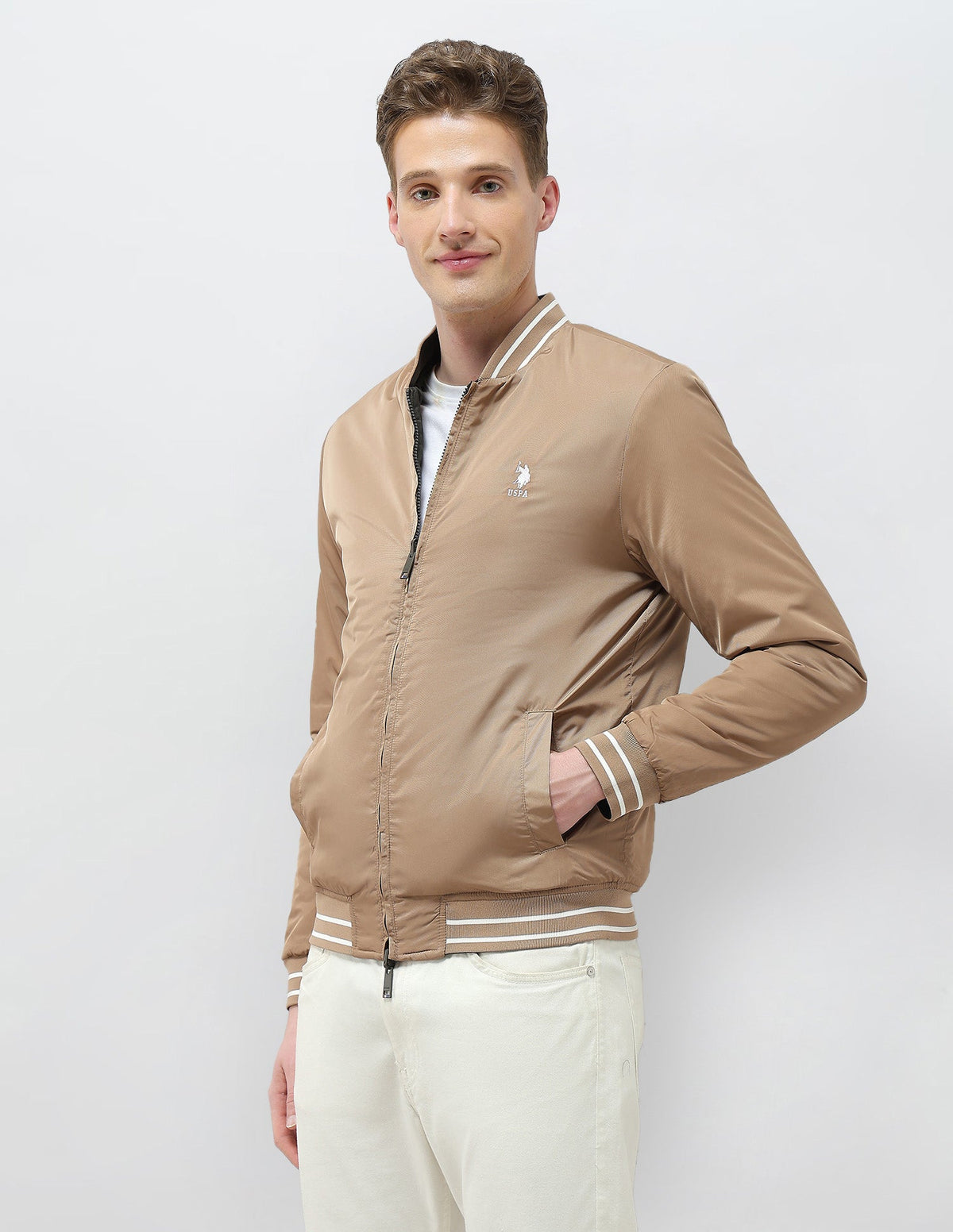 U.S.Polo Mens Jacket F/S Usjck019C Blue