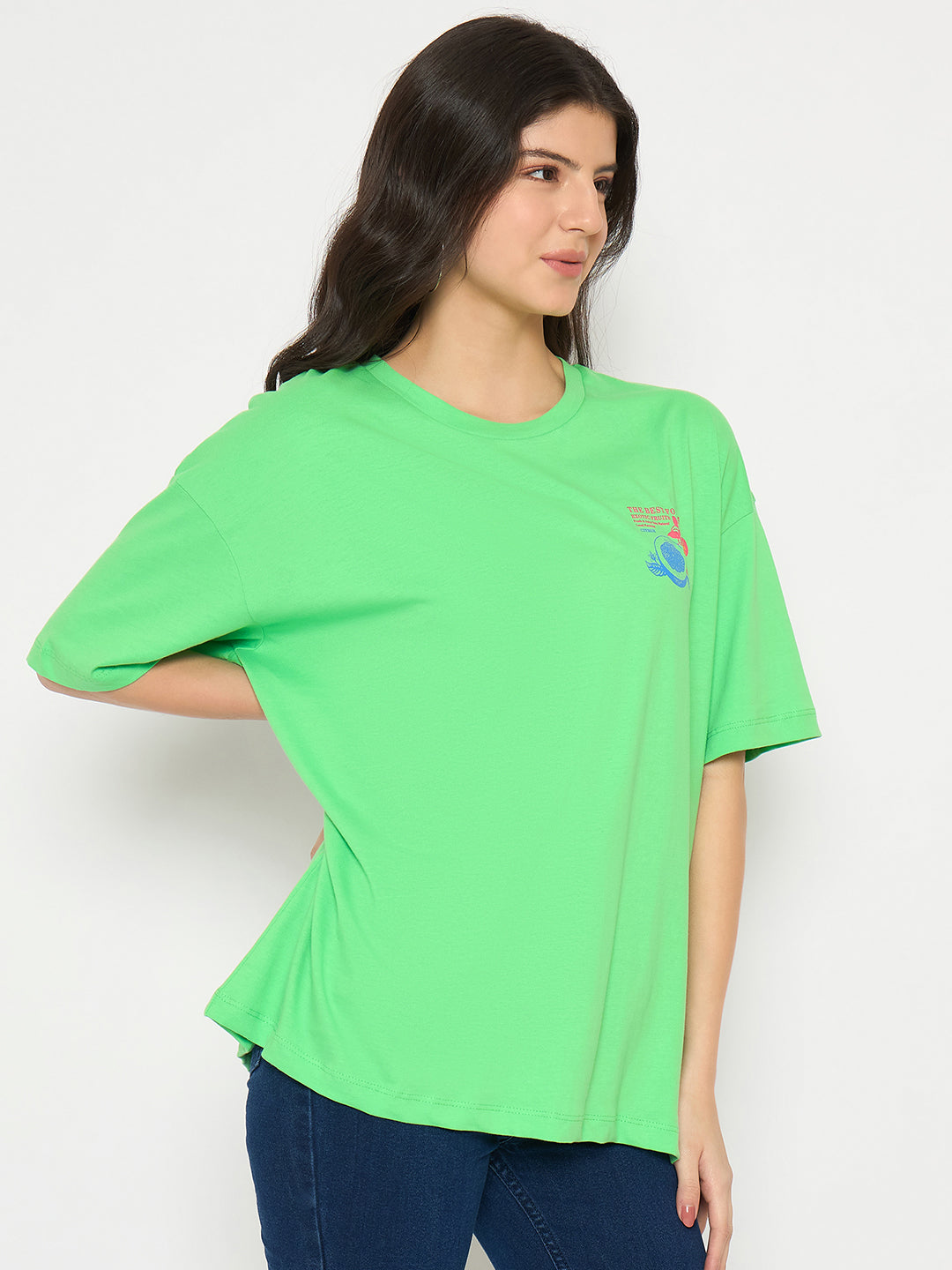 Madame Ladies Western Top H/S M5S11283 014 Green
