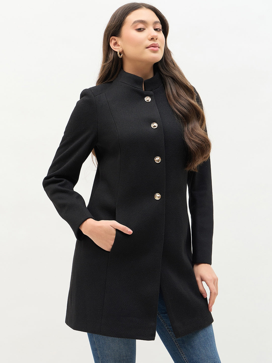 Madame Ladies Western Long Coat M5W20125 002 Black