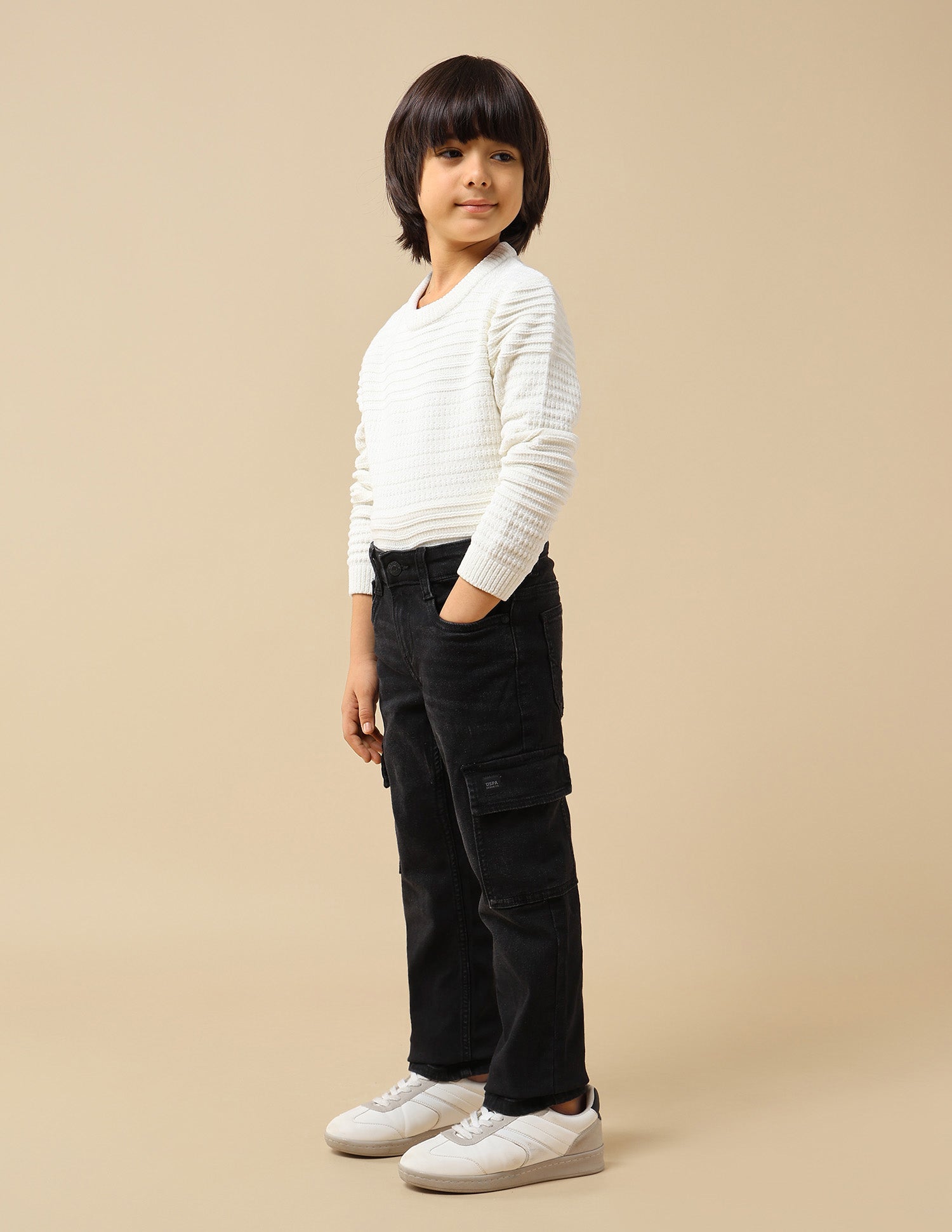 U.S.POLO KIDS BOYS JEANS UKJEN756