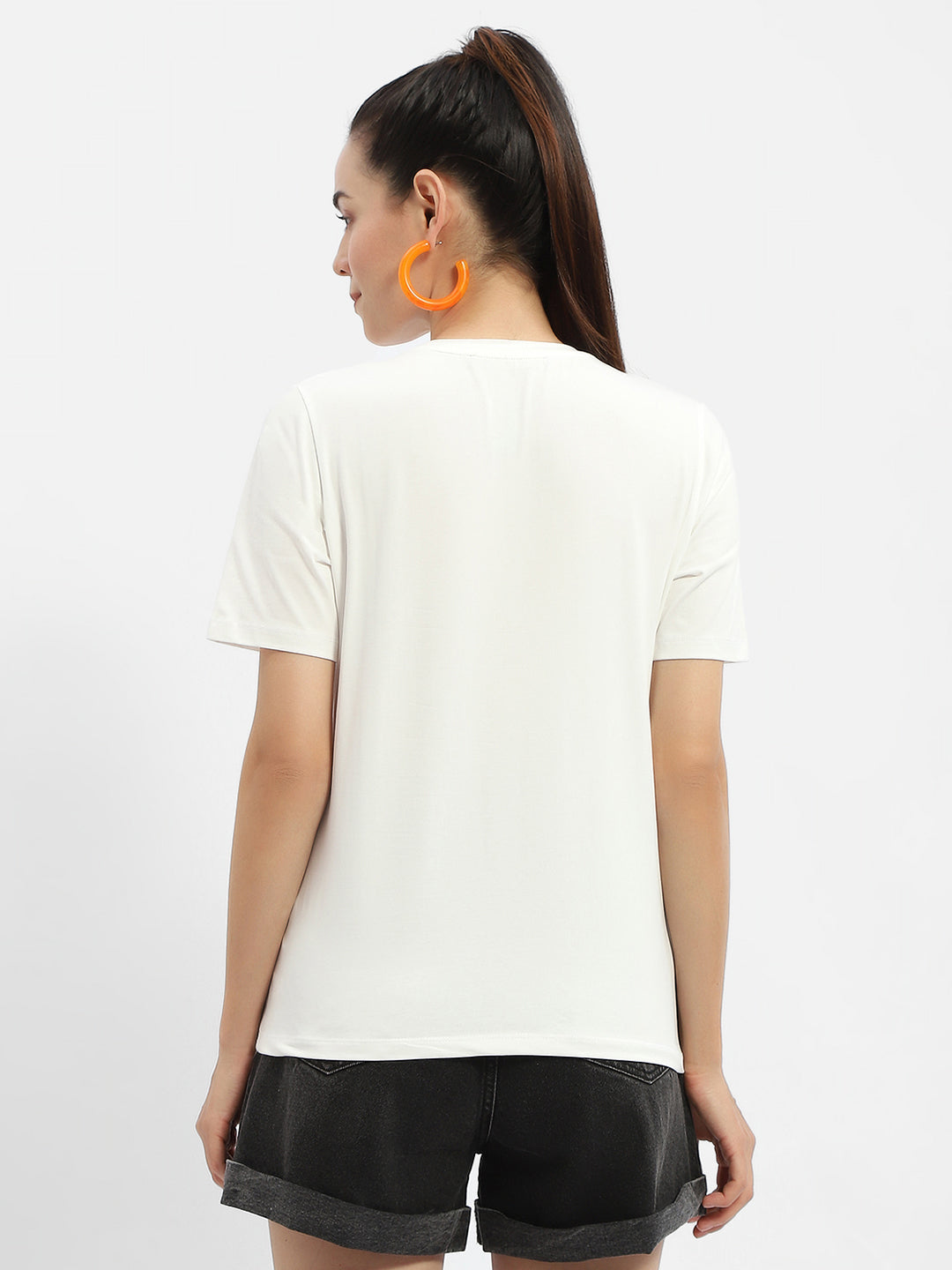 Madame Ladies Western Top H/S M4S11247 040 White