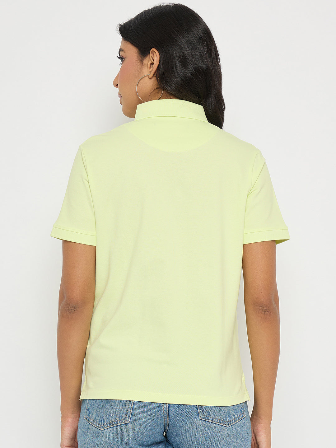 Madame Ladies Western Top H/S M5S11406 305 Lime