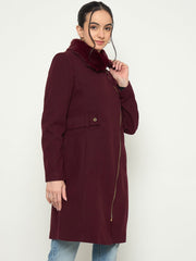 Madame Ladies Western Long Coat M5W20158 1126 Mehroon