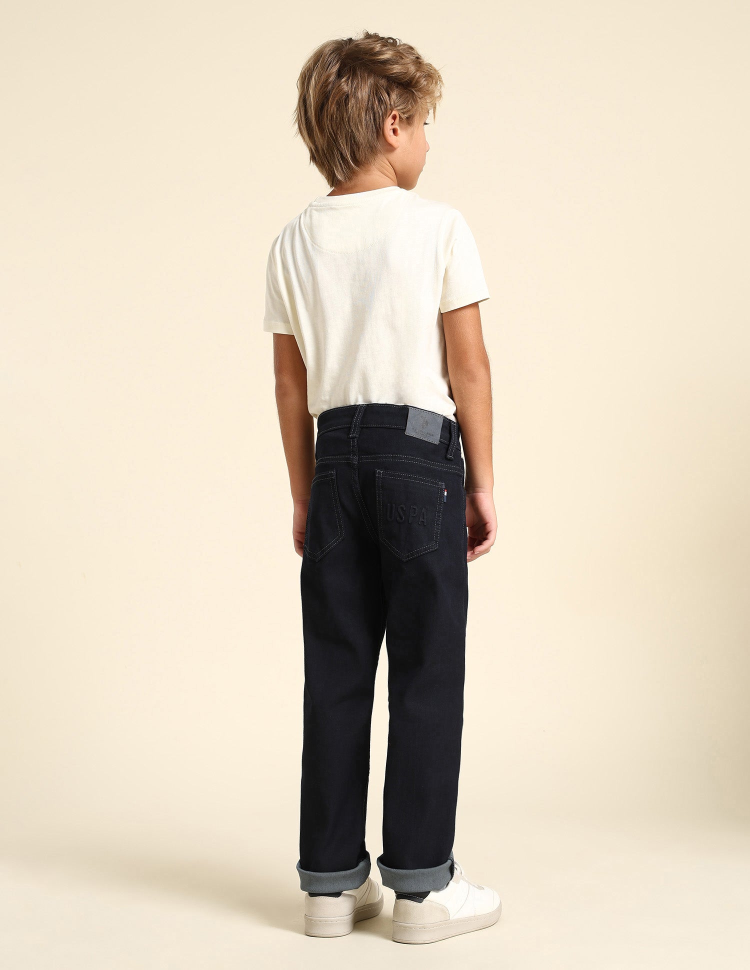 U.S.POLO KIDS BOYS JEANS UKJEN577