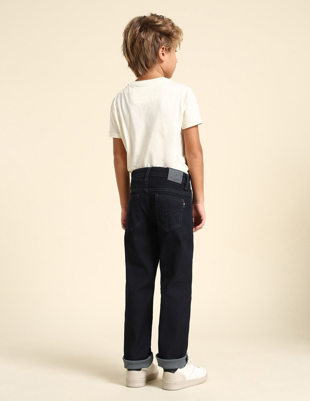 U.S.POLO KIDS BOYS JEANS UKJEN577