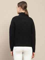 Madame Ladies Western Woolen Top M4W17221 002 Black