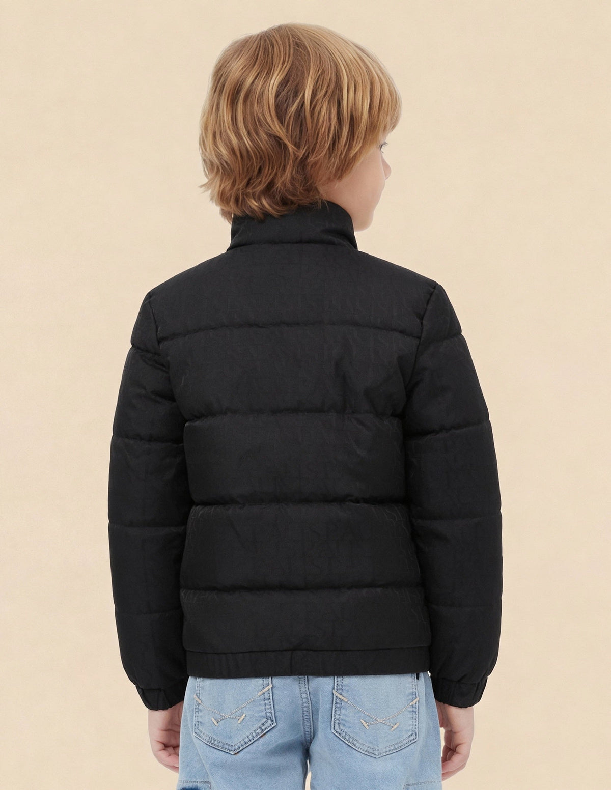 U.S.POLO KIDS BOYS JACKET UKJCK0396 BLACK