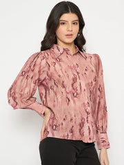 Madame Ladies Western Top H/S M4W18226 271 Onion