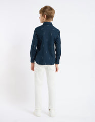 U.S.POLO KIDS BOYS SHIRT H/S UKSHT1364