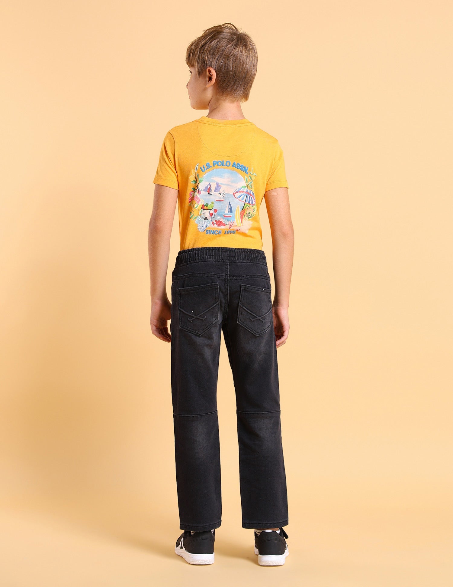 U.S.POLO KIDS BOYS JEANS UKJEN566