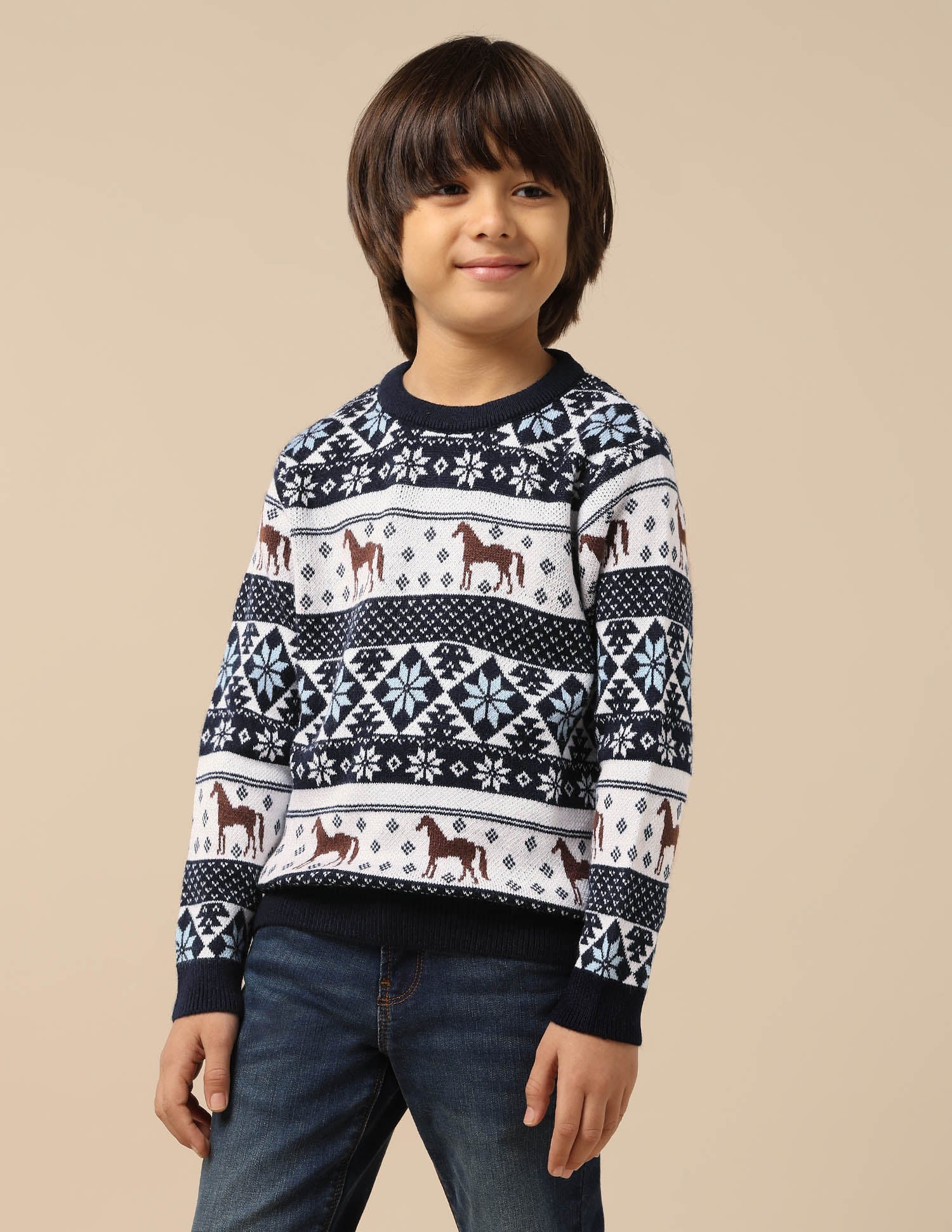 U.S.POLO KIDS BOYS PULLOVER UKSWE0164