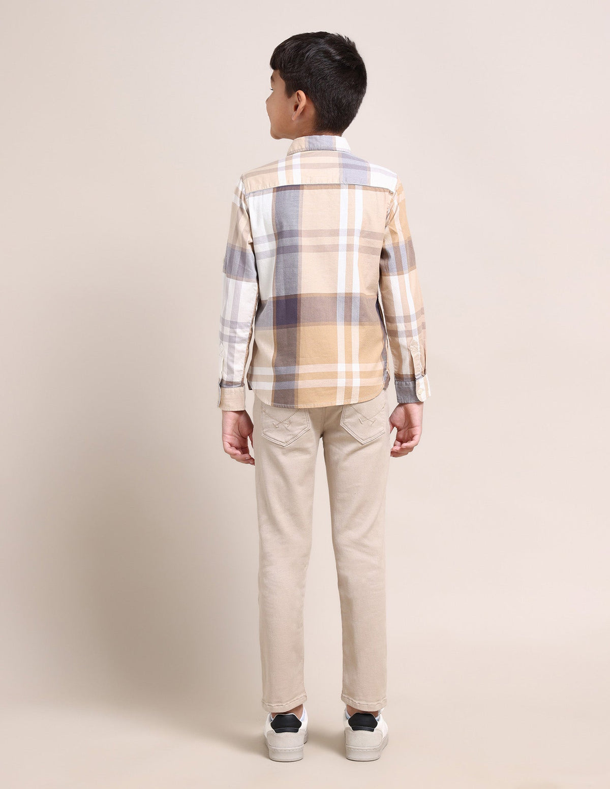 U.S.POLO KIDS BOYS SHIRT F/S UKSHT1042