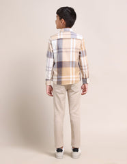 U.S.POLO KIDS BOYS SHIRT F/S UKSHT1042