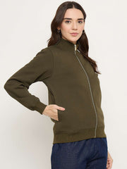 Madame Ladies Western Sweat Shirt M5W22001 29 Olive