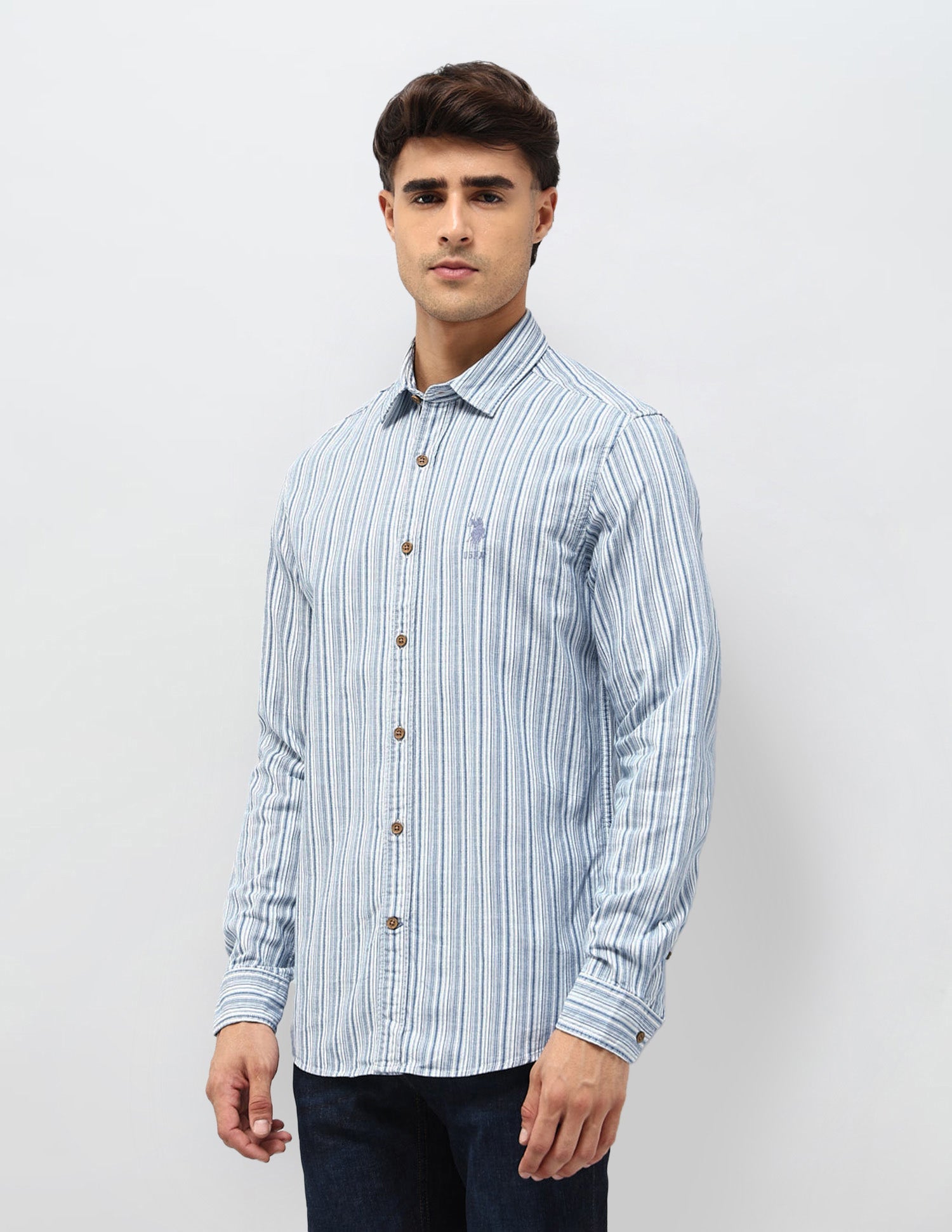 U.S.Polo Mens Casual Shirt F/S Udsht2010 Udsht2010