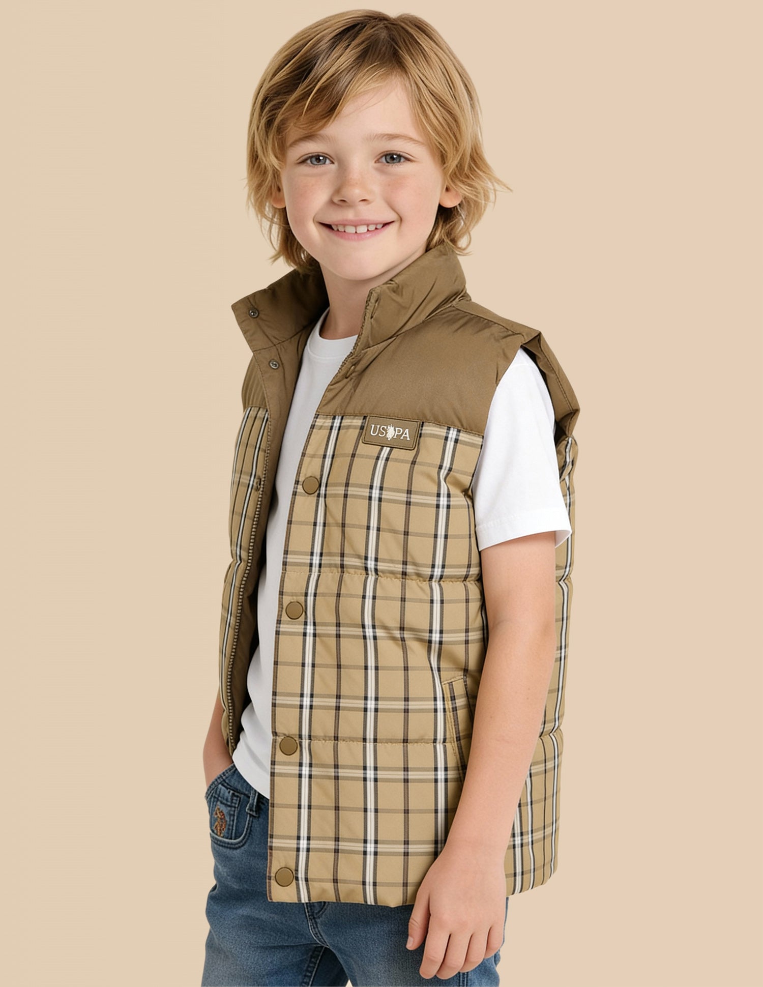 U.S.POLO KIDS BOYS JACKET UKJCK0367