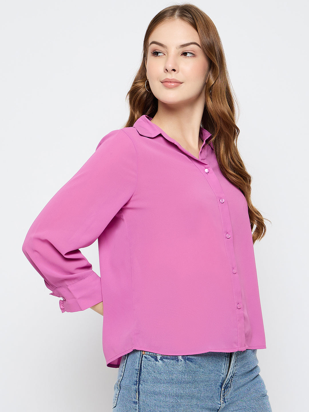 Madame Ladies Western Top F/S M5S18255 012 Fuschia