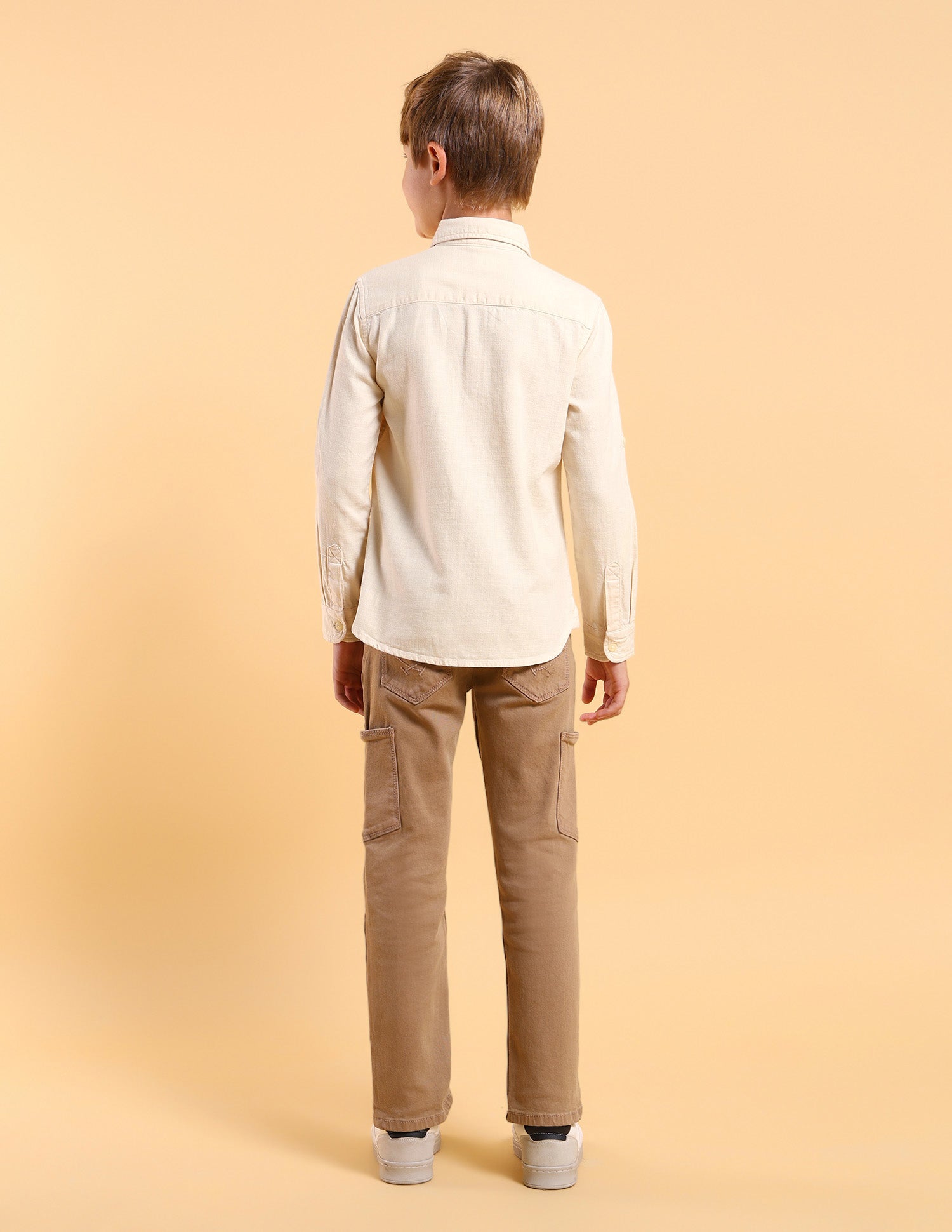 U.S.POLO KIDS BOYS SHIRT H/S UKSHT1394