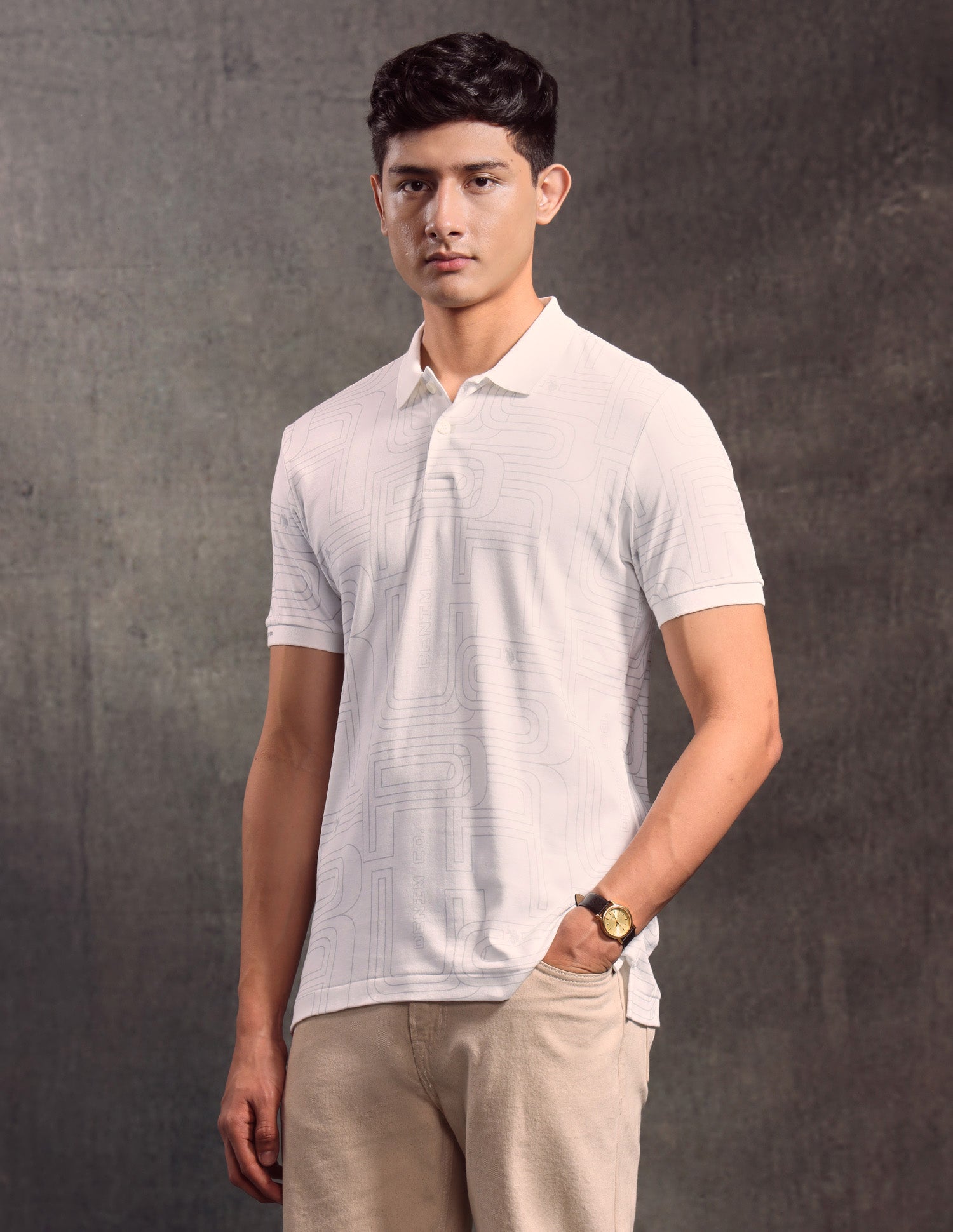 U.S.Polo Mens T-Shirt H/S Udtsh3664 Udtsh3664