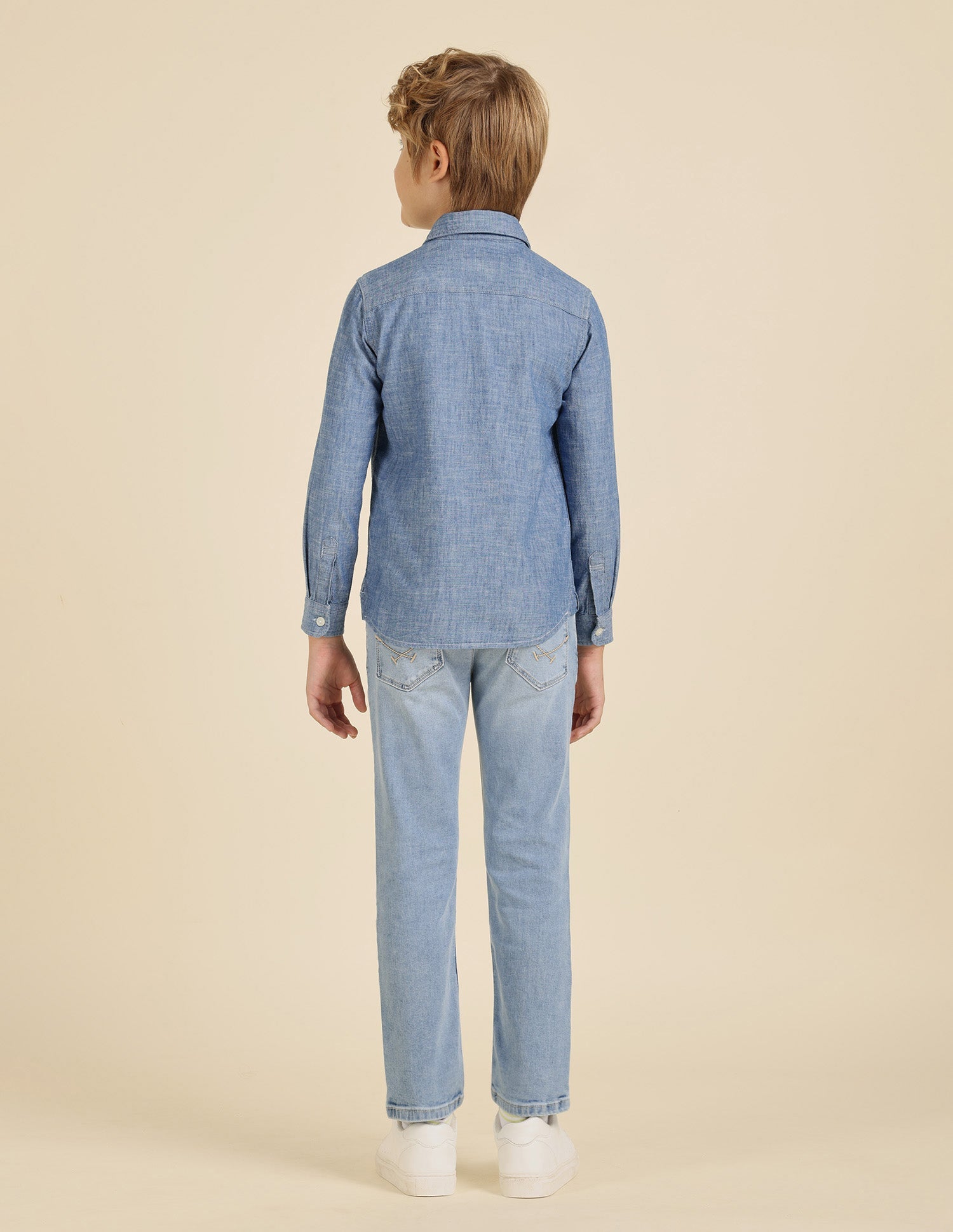 U.S.POLO KIDS BOYS SHIRT H/S UKSHT1508