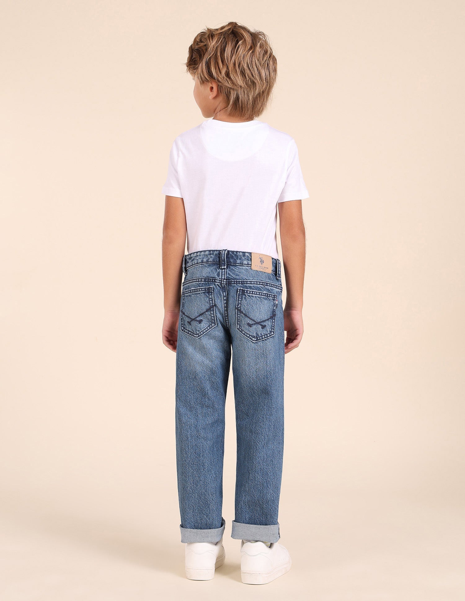 U.S.POLO KIDS BOYS JEANS UKJEN631