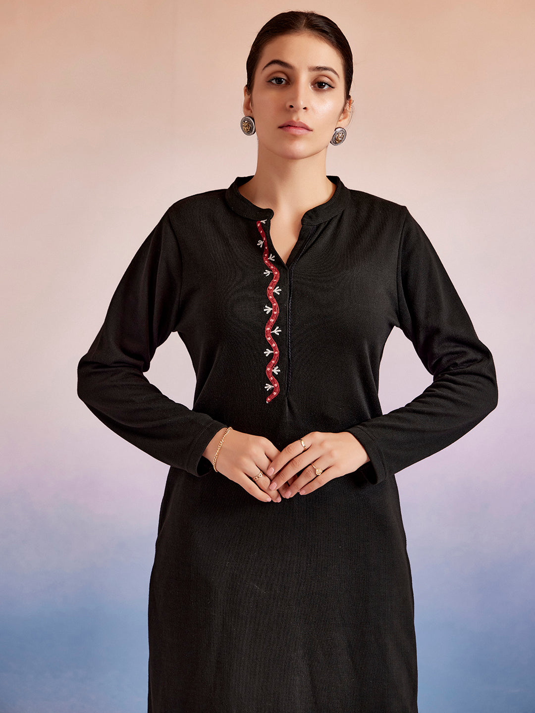 Jaipur Kurti Ladies Western W Kurti 1Pcs 2402 Black