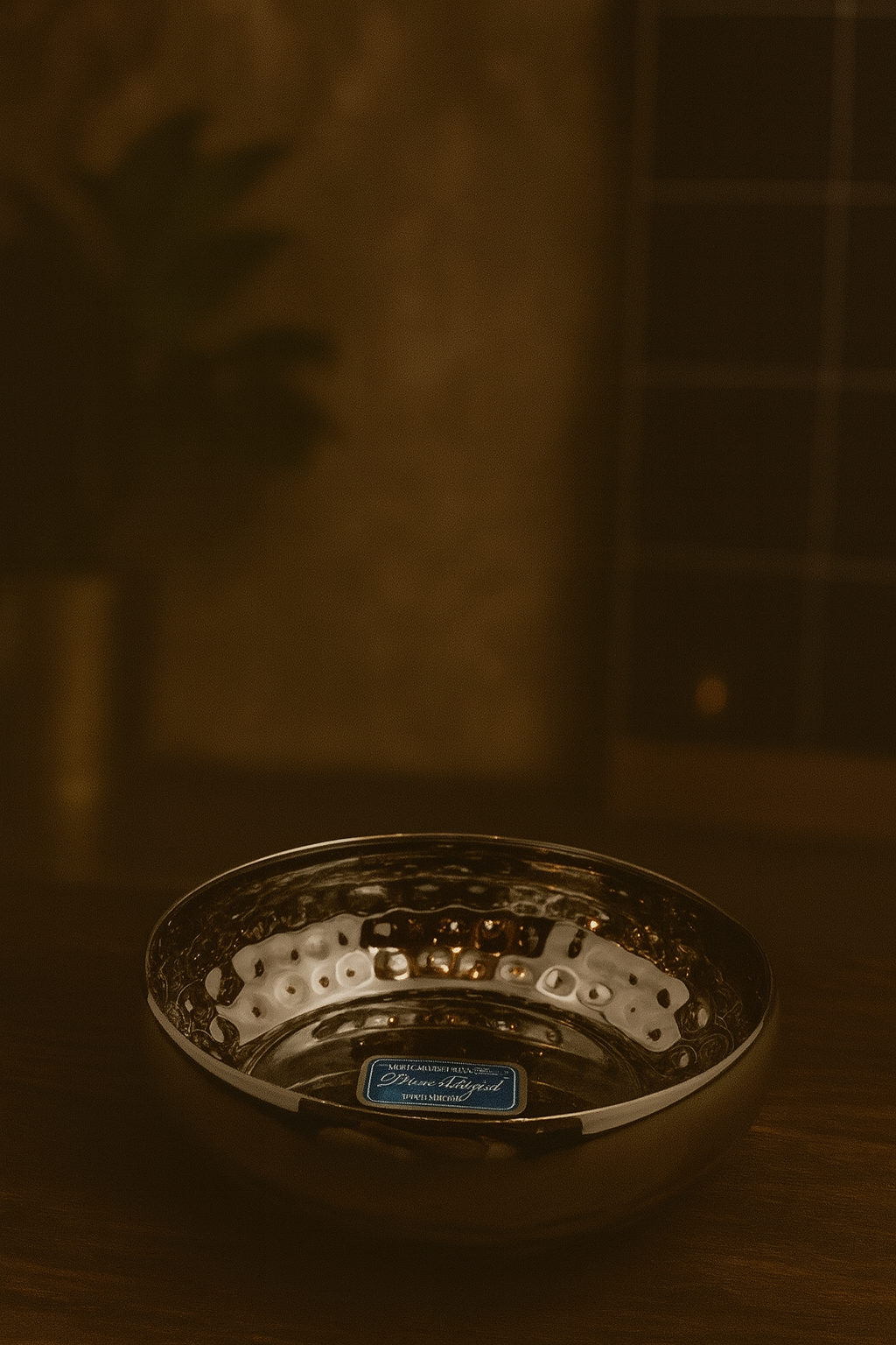 Goyalsons Household Steel Halwa Plate Mathar Pudding