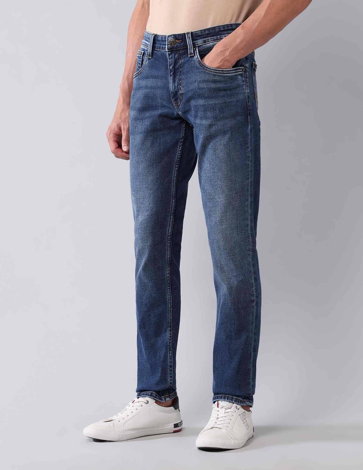 U.S.Polo Mens Jeans Udjen1618 Blue