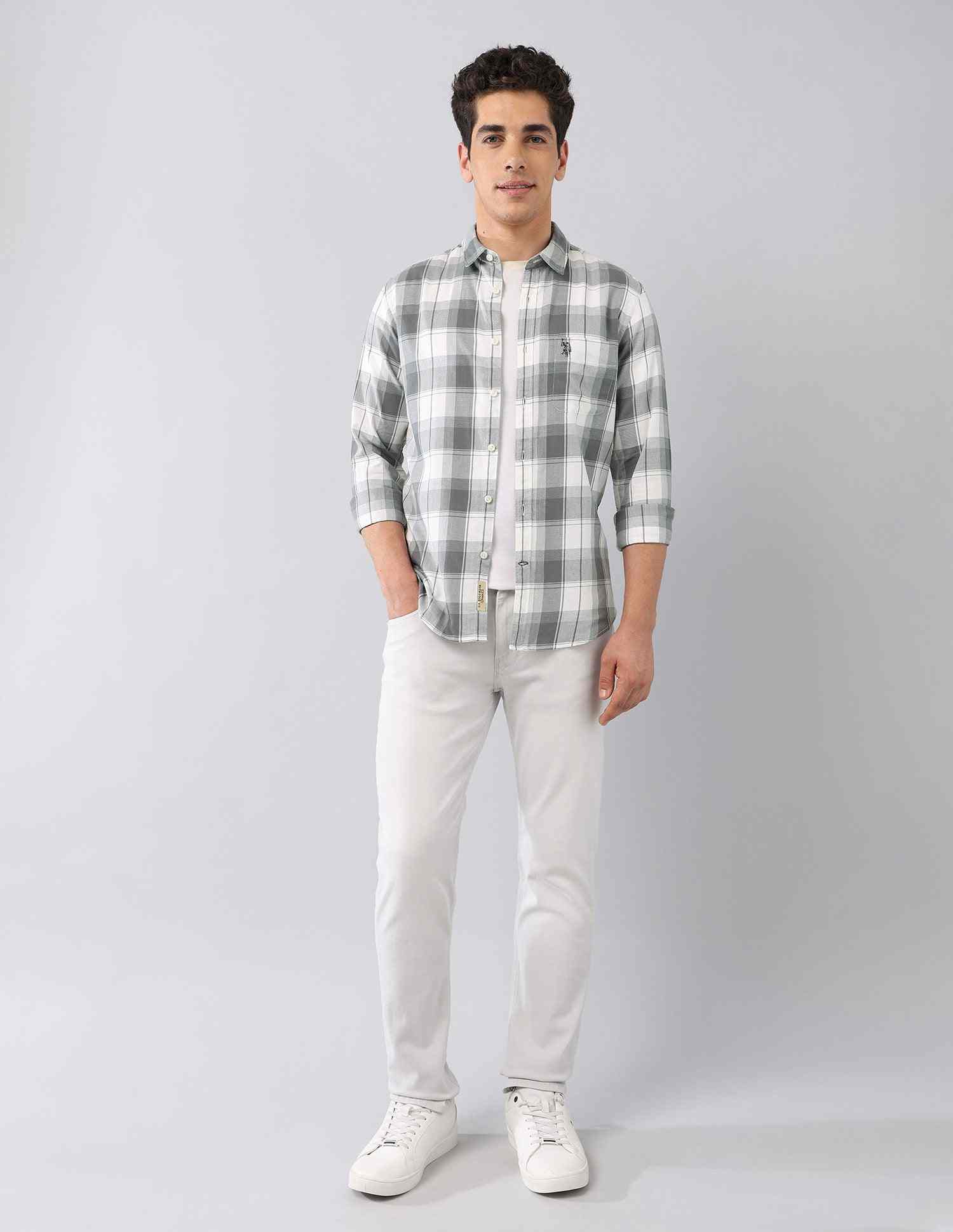 U.S.Polo Mens Casual Shirt