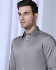 Blackberry Mens Formal Shirt F/S Bp-Bs-Do-Revolve Grey