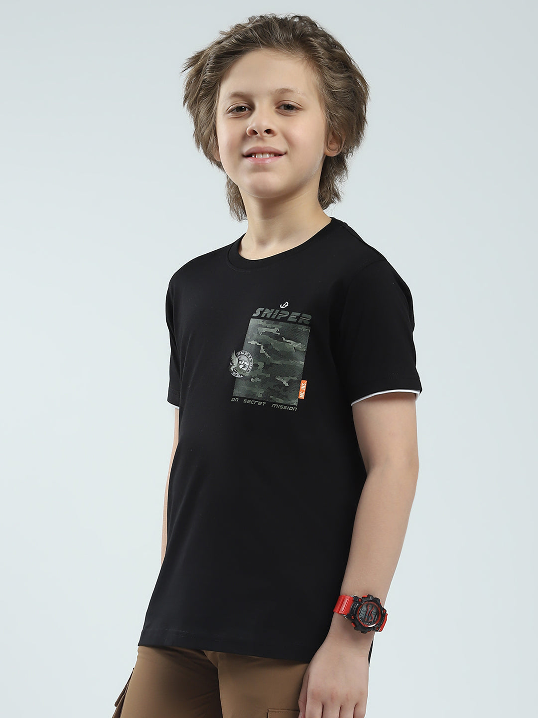 Monte Carlo Boys T-Shirt H/S 525070608 2 - Goyalsons ShopMax