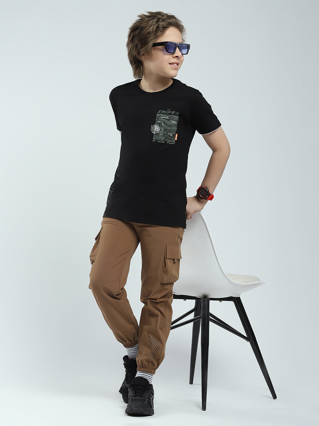 Monte Carlo Boys T-Shirt H/S 525070608 2 - Goyalsons ShopMax