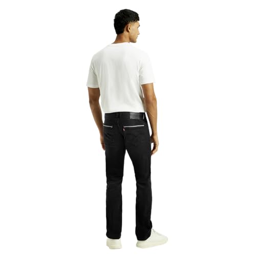 Levi's Men's 513 Slim Straight Fit Black Jeans