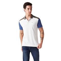 Men's Colorblock Slim Fit Polo T-Shirt