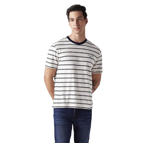 Men's Striped Regular Fit T-Shirt