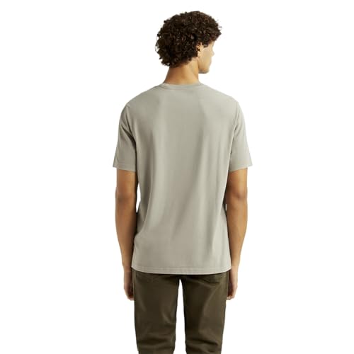 Levi's Men's Brand Logo Grey Crew Neck T-Shirt