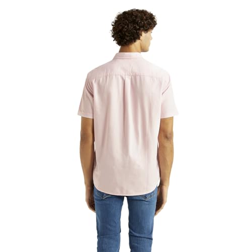 Levi's Men's Solid Light-Pink Slim Fit Shirt