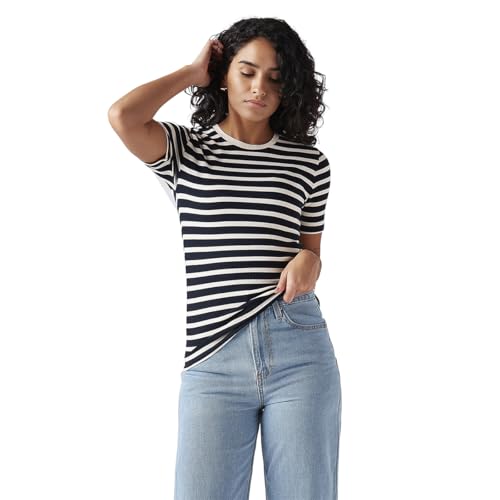 Women's Striped Slim Fit T-Shirt