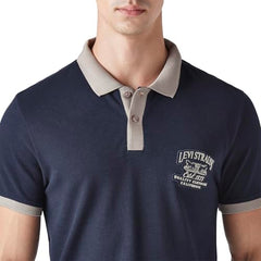Men's Colorblock Slim Fit Pique Polo T-Shirt