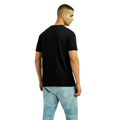 Men's Solid Black Slim Fit T-Shirt