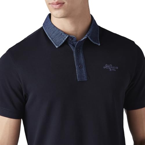 Men's Solid Slim Fit Polo T-Shirt