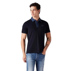Men's Solid Slim Fit Polo T-Shirt
