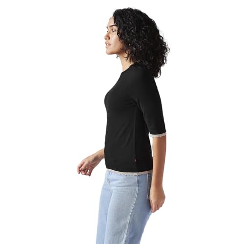 Women's Solid Slim Fit T-Shirt