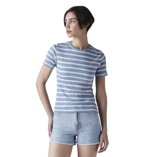 Women's Striped Slim Fit T-Shirt
