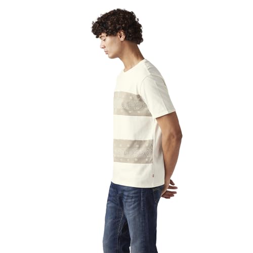Men's Striped Loose Fit T-Shirt