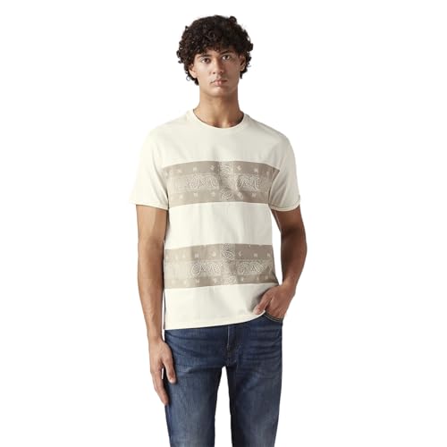 Men's Striped Loose Fit T-Shirt
