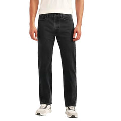 Levi's Men's 513 Black Slim Straight Fit Mid Rise Jeans