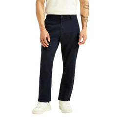 Levi's Men's Navy Relaxed Straight Fit Trousers