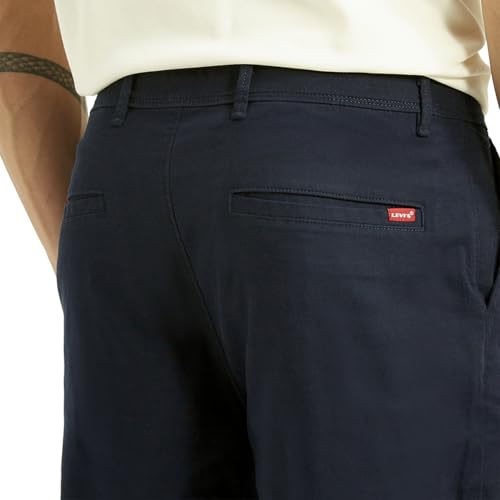 Levi's Men's Navy Relaxed Straight Fit Trousers