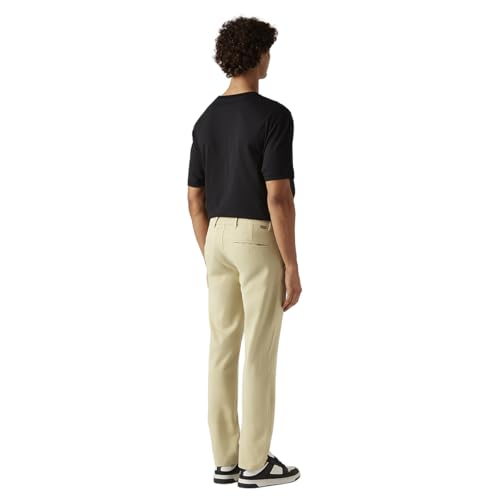 Levi's Men's 511 Beige Slim Fit Mid Rise Chinos